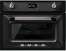 Компактный духовой шкаф с СВЧ Smeg SF4920MCN