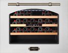 Встраиваемый винный шкаф Lofra ZBRS24M/A CANTINA 24 INOX BRONZO