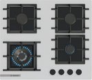 Газовая варочная панель Bosch PNK6B2P40R