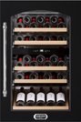 Встраиваемый винный шкаф Lofra ZBRNM41MD/R CANTINA 41 NERO MAT CROMO 2T