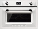 Компактный духовой шкаф с СВЧ Smeg SF4920MCB1