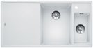 Мойка Blanco AXIA III 6 S-F чаша справа, доска стекло клапан-автомат InFino® белый