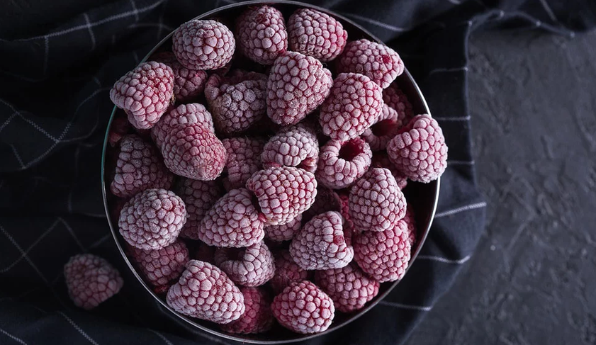 Ягоды после шоковой заморозки Ягоды после шоковой заморозки