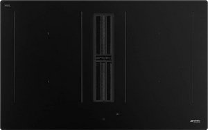 Варочная панель со встроенной вытяжкой Smeg HOBD382N2