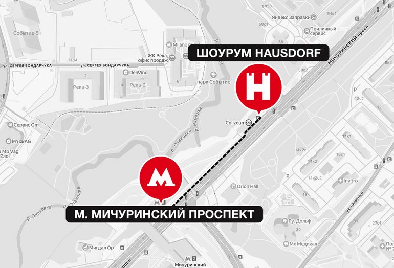 Техника в фирменном шоуруме